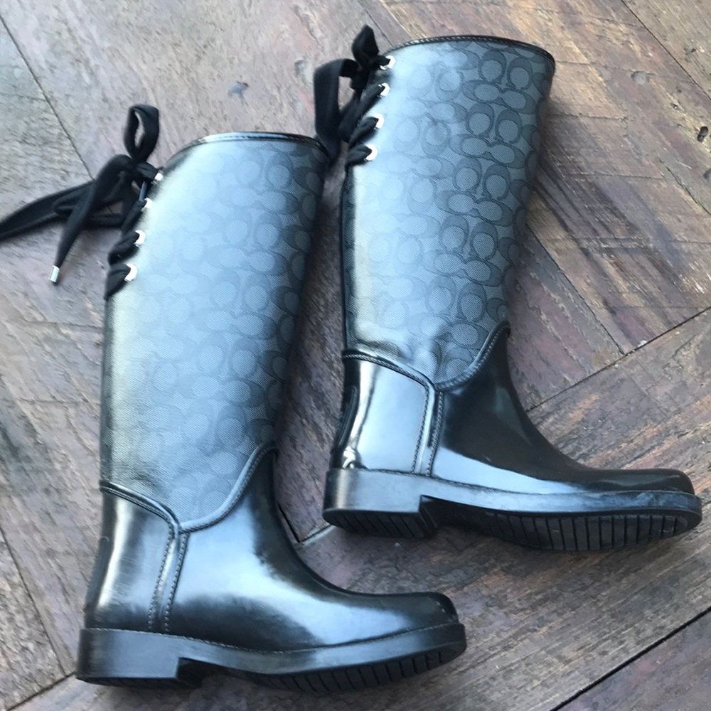 Women’s Coach Tristee rain boot